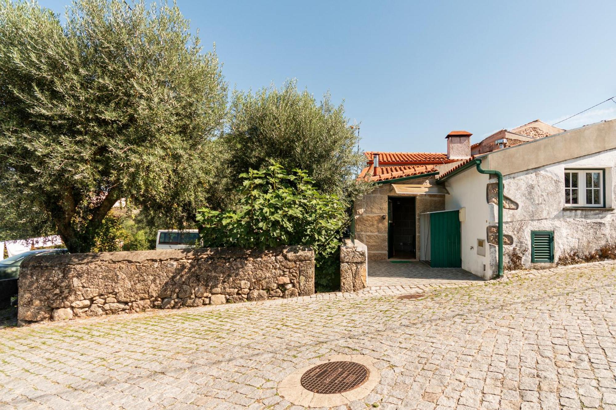 Casa Rústica T2 com Salamandra e Cozinha - Seia - Serra da Estrela - Casa do Loureiro II Exterior foto
